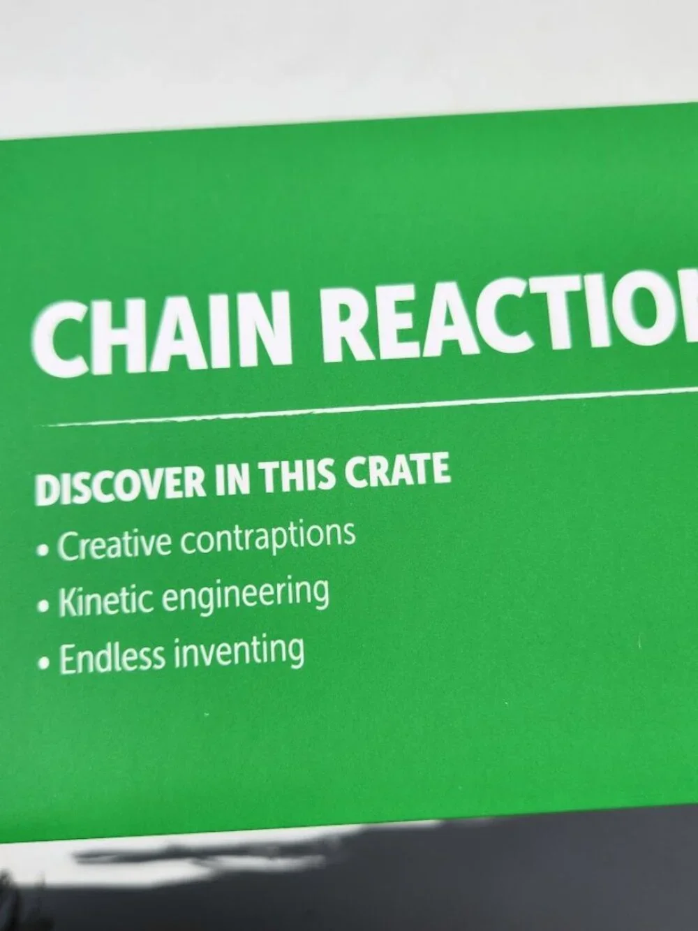 KiwiCo Chain Reaction Workshop KiwiCo. STEM Toy Set Engineering Science Kit Kiwi